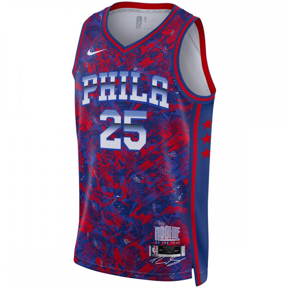 Ben Simmons Philadelphia 76ers Select Series Rookie of the Year Swingman Jersey - Royal/Red-Pro Kit Vault | Brand New 26/27 Sports Jerseys